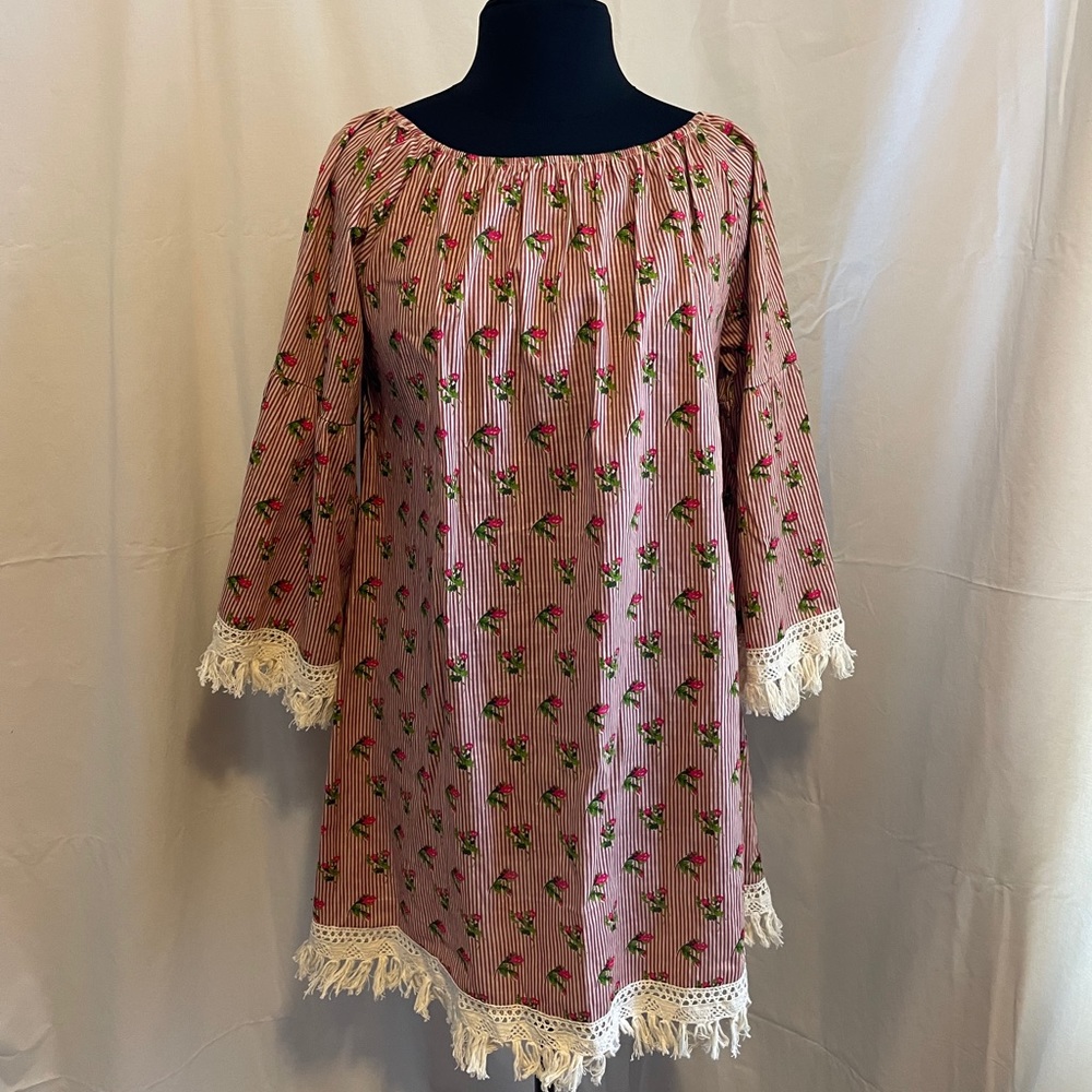 Off the Shoulder Floral Dress